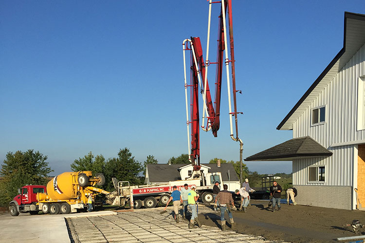 Concrete Pour