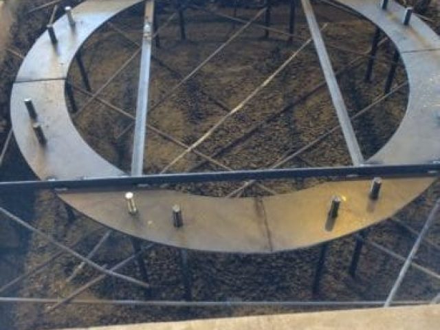 Jib Crane Foundation