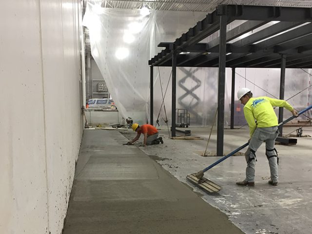 Thickened Slab for Decking